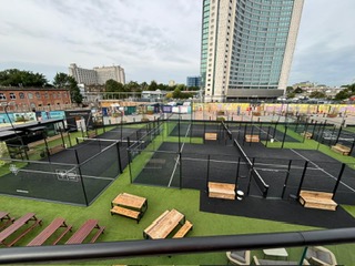 Earls Court in London- 5 Padel Courts Installation